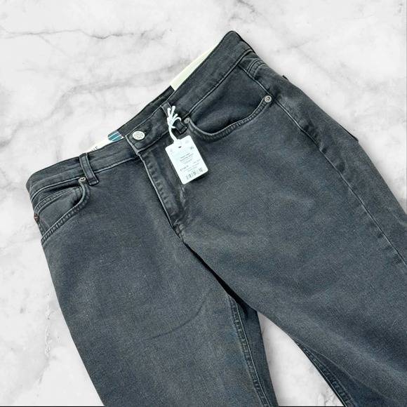 NWT Marine Layer 5 Pocket‎ Pant Slim Straight Washed Black Size 30/32 Fall 2024